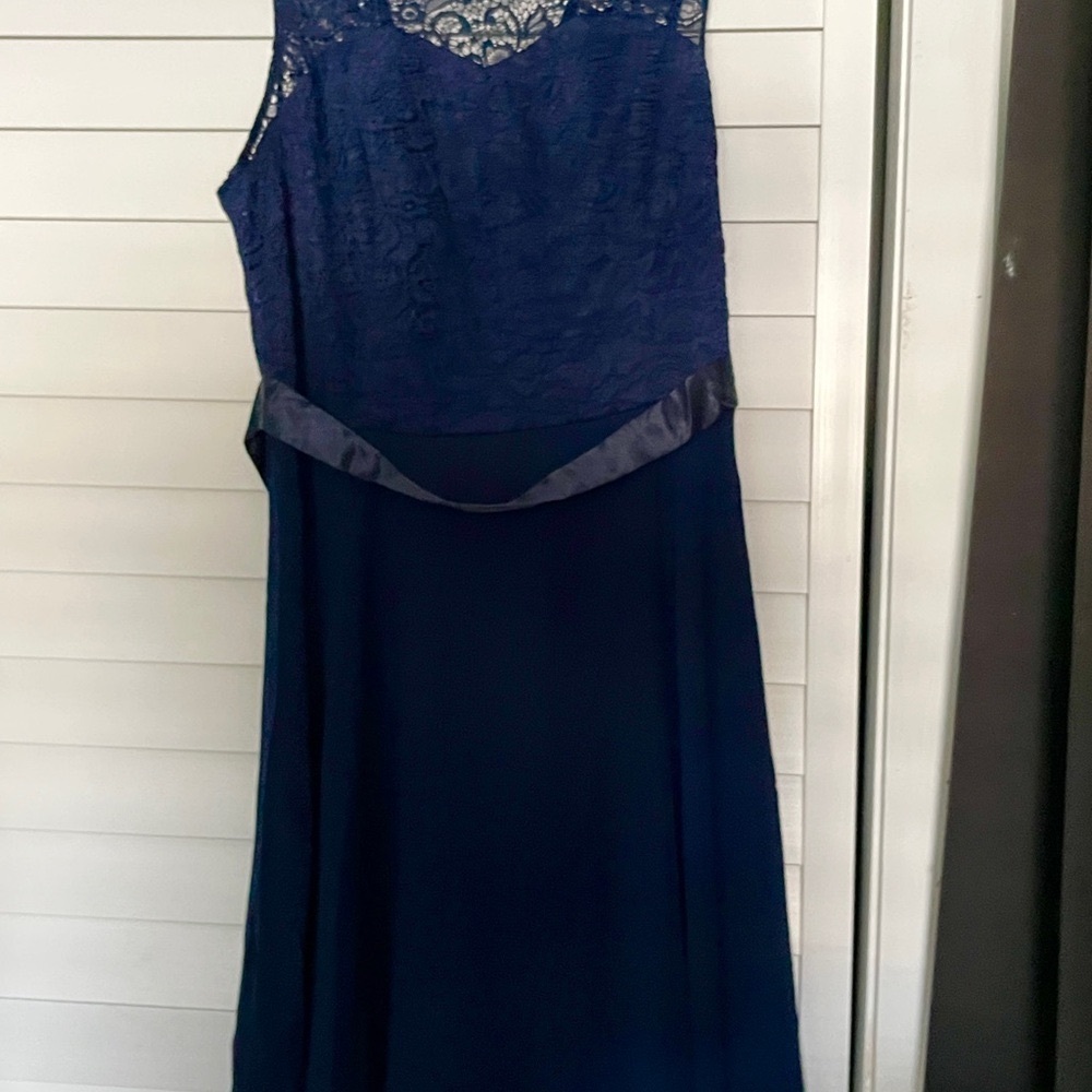 Bery Love Navy Blue Dress Wedding Party Prom Size 2XL